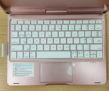Bluetooth Magic Keyboard Case for iPad Pro 11 / Air – Backlit, Multi-Language, Trackpad