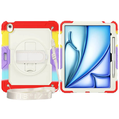 WeFor Heavy Duty iPad Case – Screen Protector, Shoulder Strap & Pencil Holder for iPad 11 A16, Air 11 & Air 13 M3 (2025)