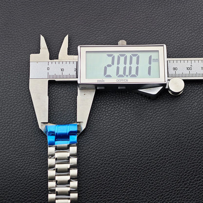 39.7mm Men's Watch Case for VK63 Movement – Metal Case with 20mm Strap Fit & Watch Box