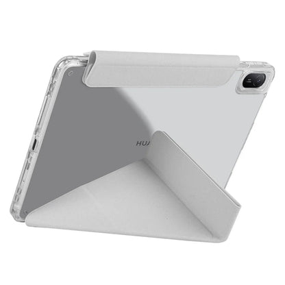 Huawei MatePad 11.5 2025 Smart Fold Case – Magnetic PU Leather + Acrylic Hard Back
