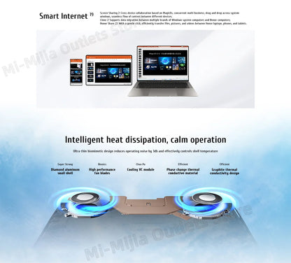 Honor MagicBook Art 14 – Snapdragon X Elite, 32GB DDR5, 1TB SSD, 14.6" 3.1K OLED, Windows 11