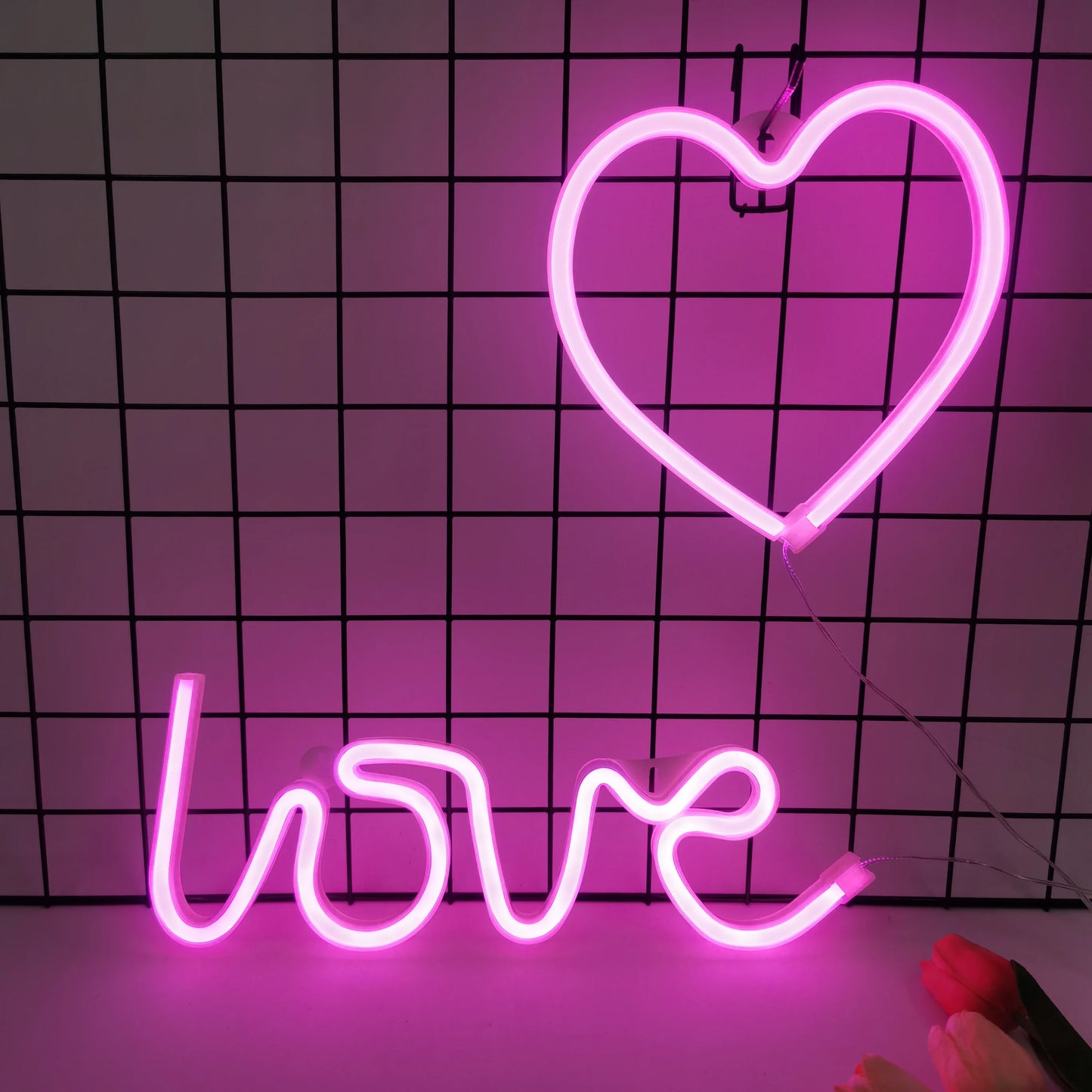 LED Neon Sign – USB/Battery Powered, Customizable, Bar & Bedroom Wall Decor