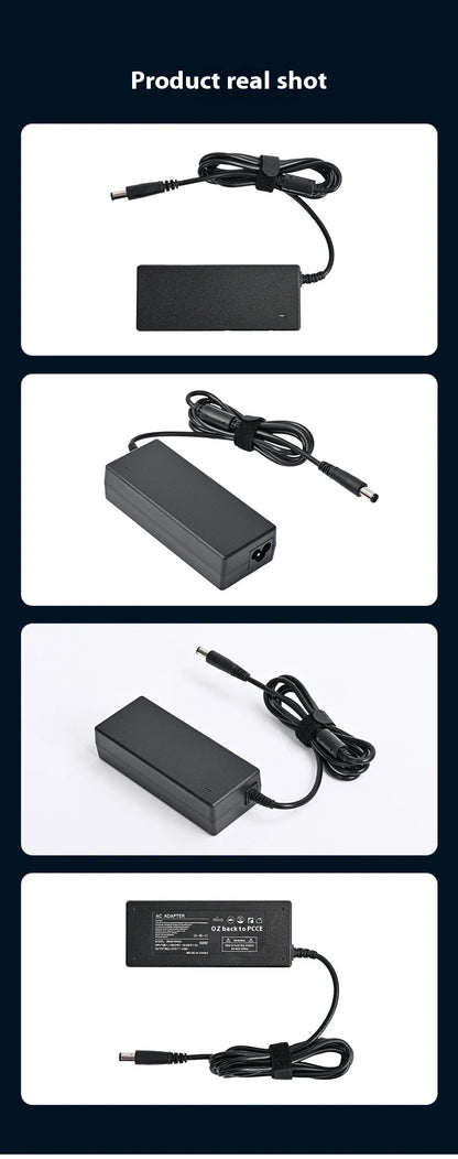 Dell Laptop Charger 19.5V 4.62A 90W – 7.4x5.0mm AC Adapter | E4300 E5400 E5420 Inspiron 14R