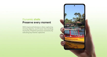 Xiaomi Redmi Note 14 smartphone with 108MP camera, 120Hz display, and MediaTek Helio G99 processor, in a sleek design.