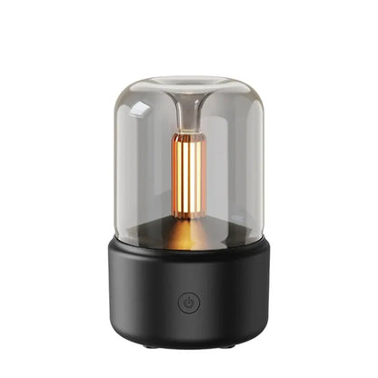 KINSCOTER USB Aroma Diffuser – Portable Air Humidifier, Essential Oil Night Light, Cold Mist Maker for Bedroom & Gift