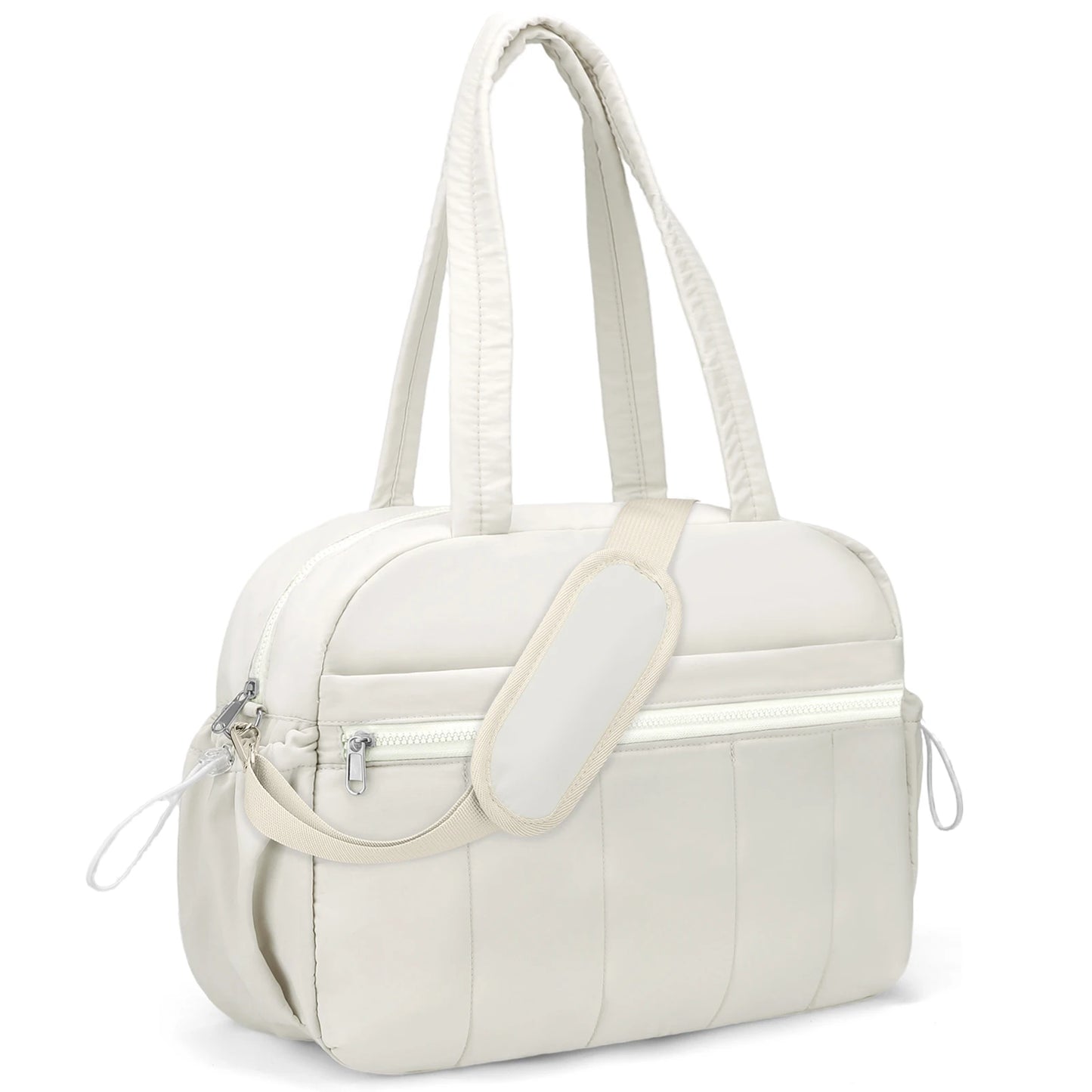 Lightweight Nylon Travel Duffel Bag with Wet Pocket