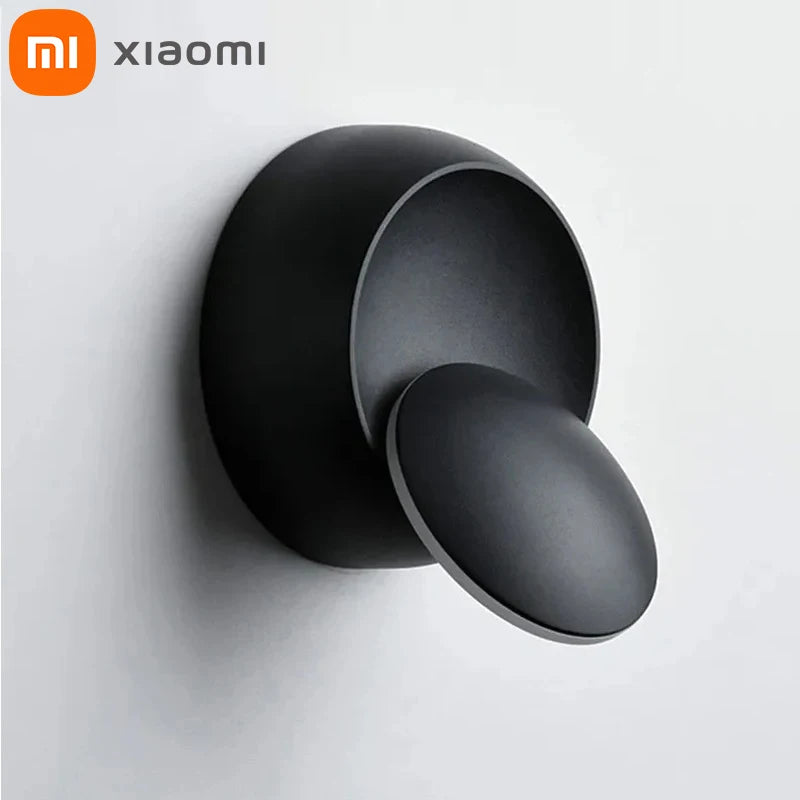 Xiaomi Mijia 6W LED Wall Sconce – 360° Rotatable, Rechargeable, Dimmable Bedside Lamp for Bedroom & Loft