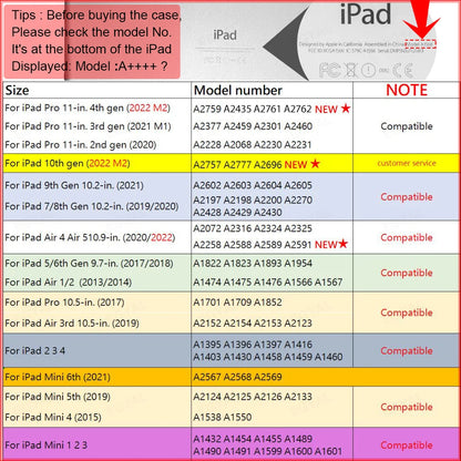 EGYAL iPad Case – Shockproof Silicone Cover for iPad Pro, Air, Mini, 9.7–12.9"