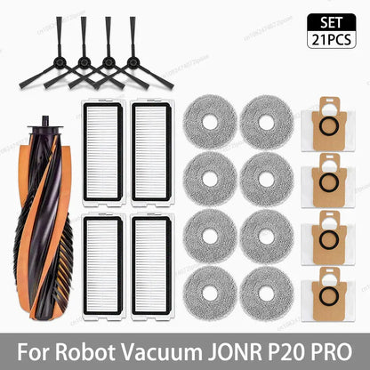 JONR P20 PRO / T5 Pro Robot Vacuum Cleaner Replacement Parts
