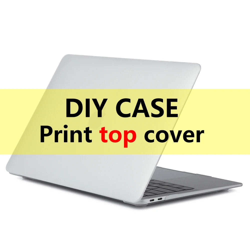 YLCDXL DIY Print MacBook Hard Shell Case – PC Cover for Air 11–15, Pro 12–16, M1–M5, Mac Neo 2026