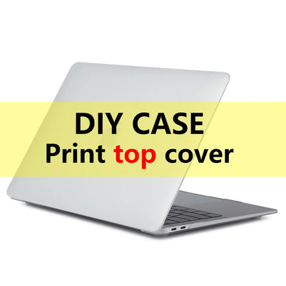 YLCDXL DIY Print MacBook Hard Shell Case – PC Cover for Air 11–15, Pro 12–16, M1–M5, Mac Neo 2026
