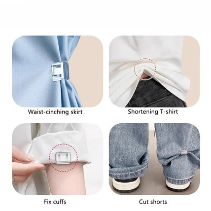 Invisible Pants Hem Shortening Clips – No-Sew Quick Fix (4–10 Pack)