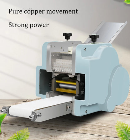 Electric Automatic Dumpling Wrapper Maker – Wonton & Dumpling Skin Press, Round & Square, Commercial