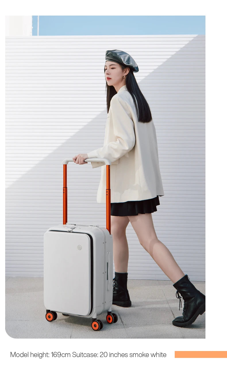 Mixi M9275 Aluminum Frame Hardside Suitcase 2026