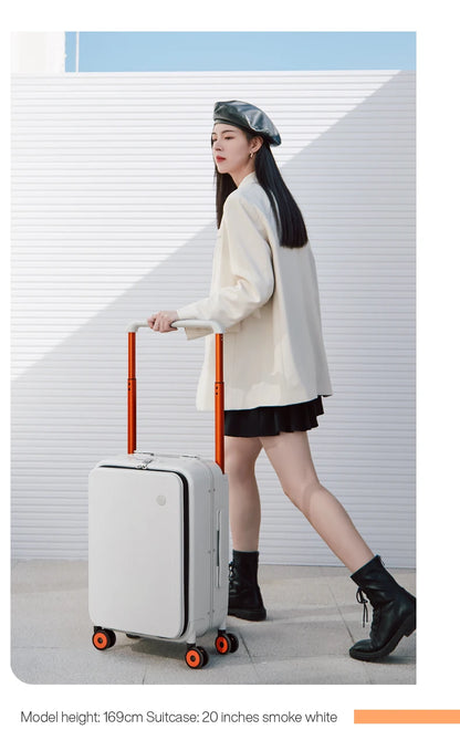 Mixi M9275 Aluminum Frame Hardside Suitcase 2026