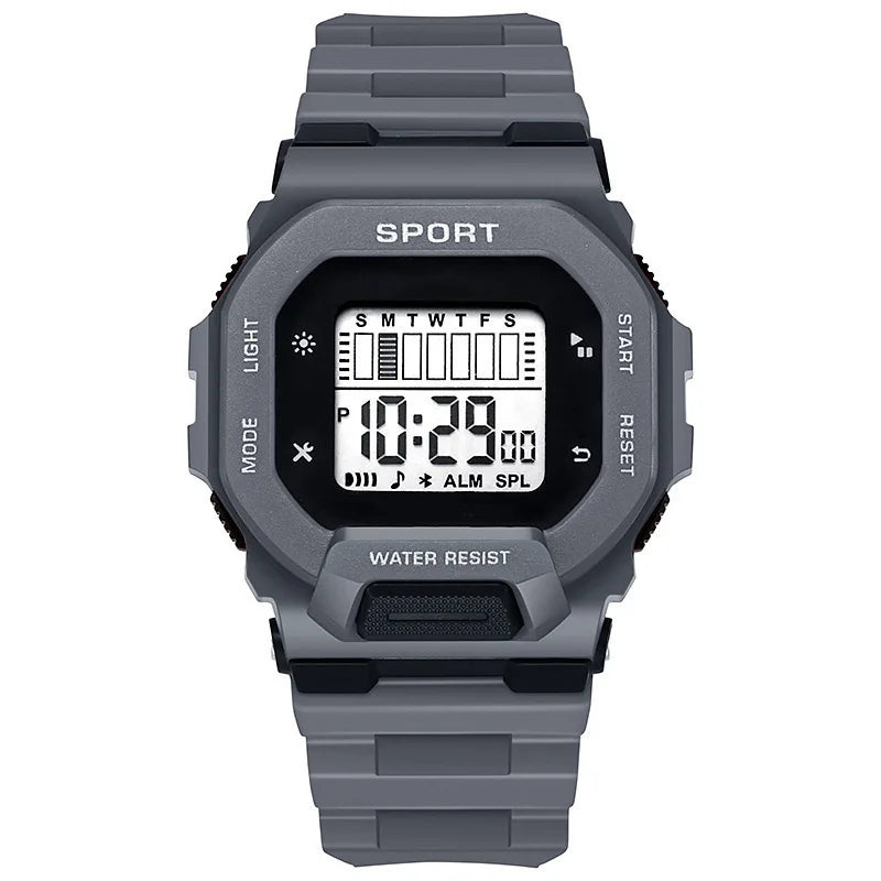 YIKAZE Men's LED Digital Sport Watch – Waterproof, Outdoor Adventure, Multifunctional