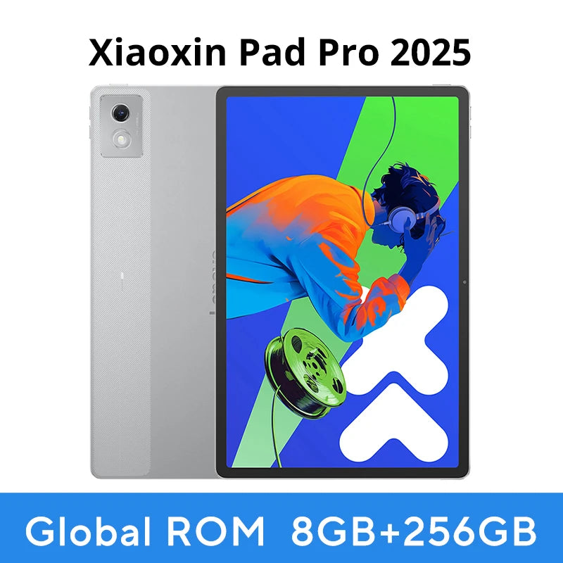 Lenovo Xiaoxin Pad Pro 2025 – 12.7" 2.9K 144Hz, Dimensity 8300, 8GB+256GB, 10200mAh, Android 14, Global ROM