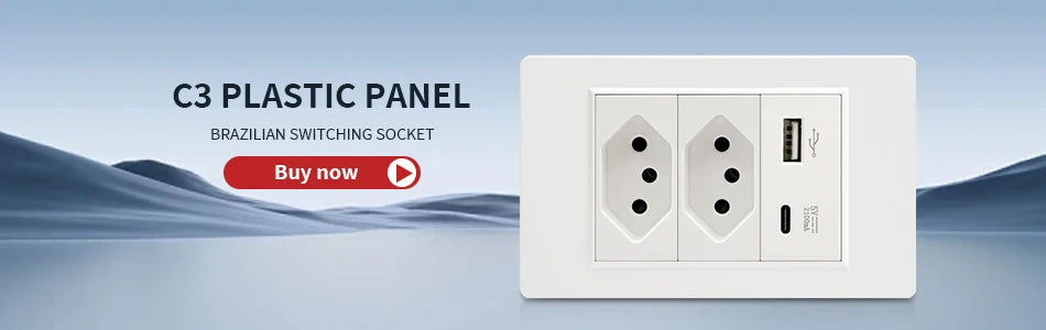 DELEFU Tempered Glass Smart Wall Socket with USB-C | Tuya WiFi | 10A–20A