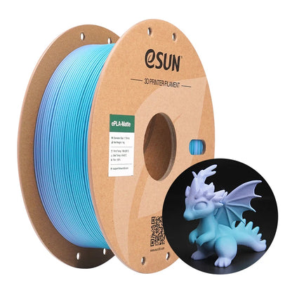 eSUN Rainbow Matte PLA Filament 1.75mm 1KG – For Bambu Lab & FDM Printers