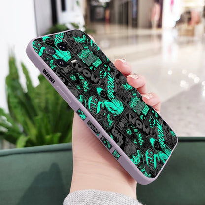 Blackened Clown Silicone Phone Case for Xiaomi Mi 11/12/13/14/15/17 Series