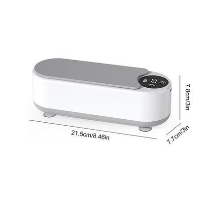 Ultrasonic Jewelry Cleaner Machine – Portable USB Rechargeable Cleaner for Rings, Necklaces & Glasses