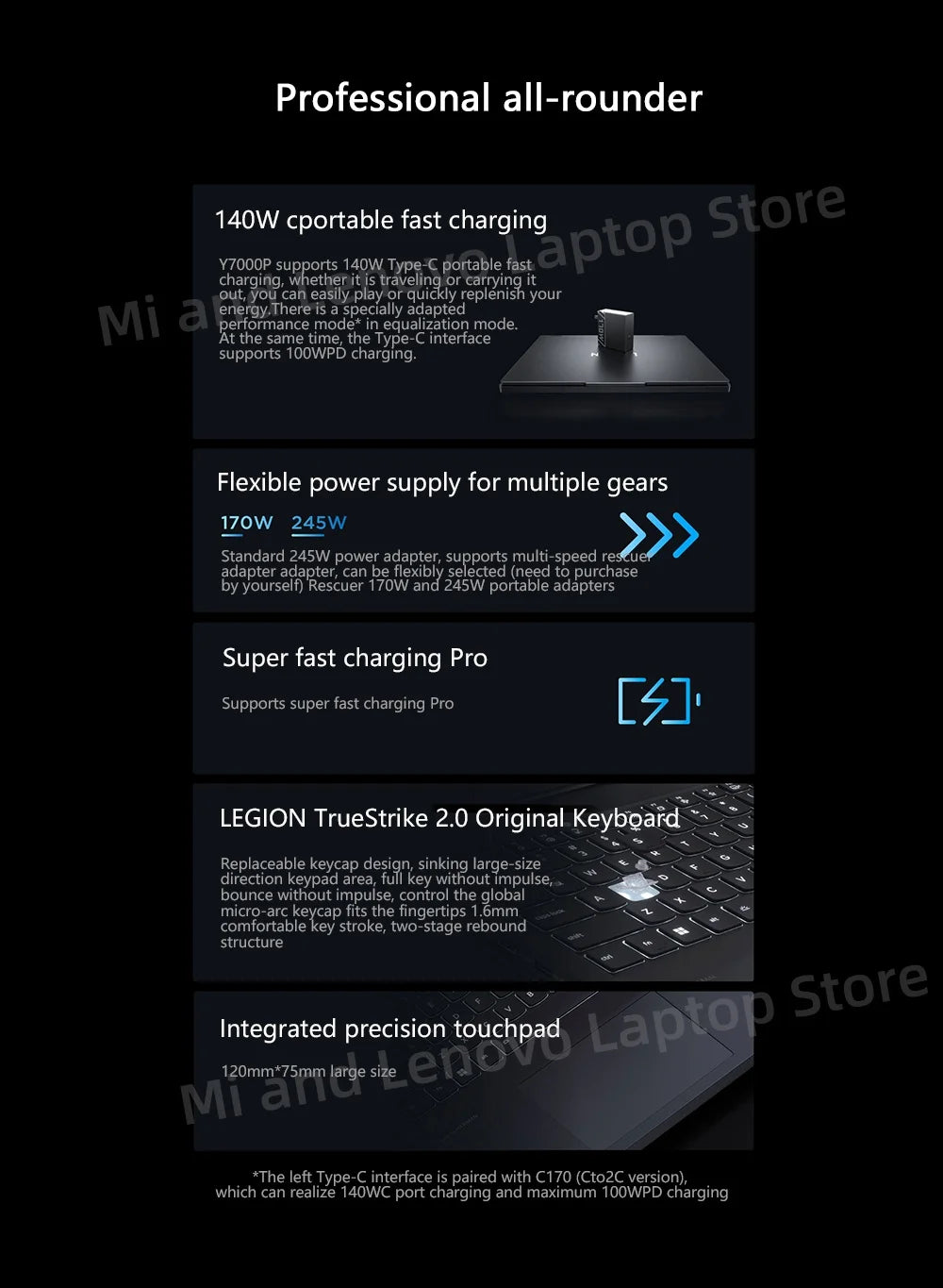 Lenovo Legion Y7000P 2025 Gaming Laptop – i9-14900HX / RTX 5060 / RTX 5070, 16GB/32GB DDR5, 1TB SSD, 16" 2.5K 240Hz