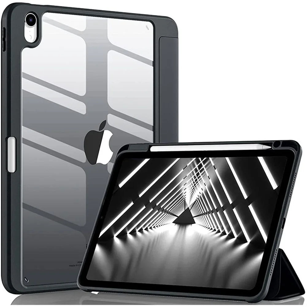iPad Case with Pencil Slot – iPad 11th 2025, Air 11/13 M3, Pro, Mini 6/7, 10th Gen