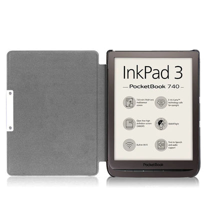 Slim Faux Leather Case with Auto Sleep/Wake for PocketBook 740 / 740 Pro / 740 Color 7.8"