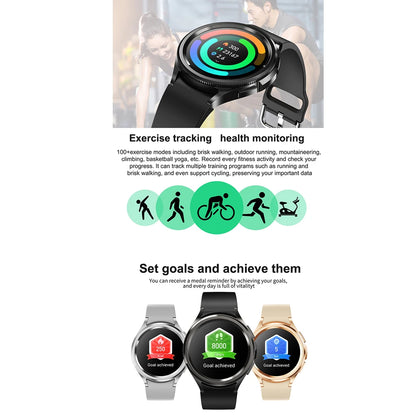 2025 Smart Watch 6 – AMOLED HD Screen, 100+ Sport Modes, IP68 Waterproof, Android & iOS