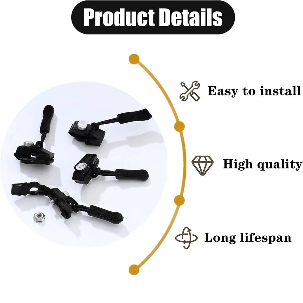 Universal Zipper Repair Kit – Instant Replacement Slider & Pull