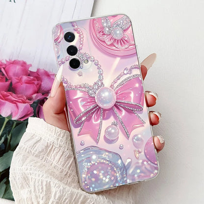 Luxury Painted Soft Silicone Case for Oppo A74 5G – Shockproof Back Cover