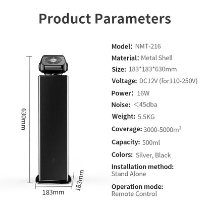 Namste Commercial Aroma Diffuser 3000–5000m³ | Hotel & Smart Home | 500ml