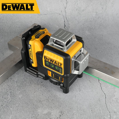 DW089LG 12-Line Green Laser Level – 3x360° Horizontal & Vertical Outdoor