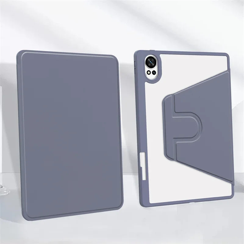 360° Rotating Acrylic Stand Case with Pencil Holder for Huawei MatePad 12x / MatePad Air 12 2024