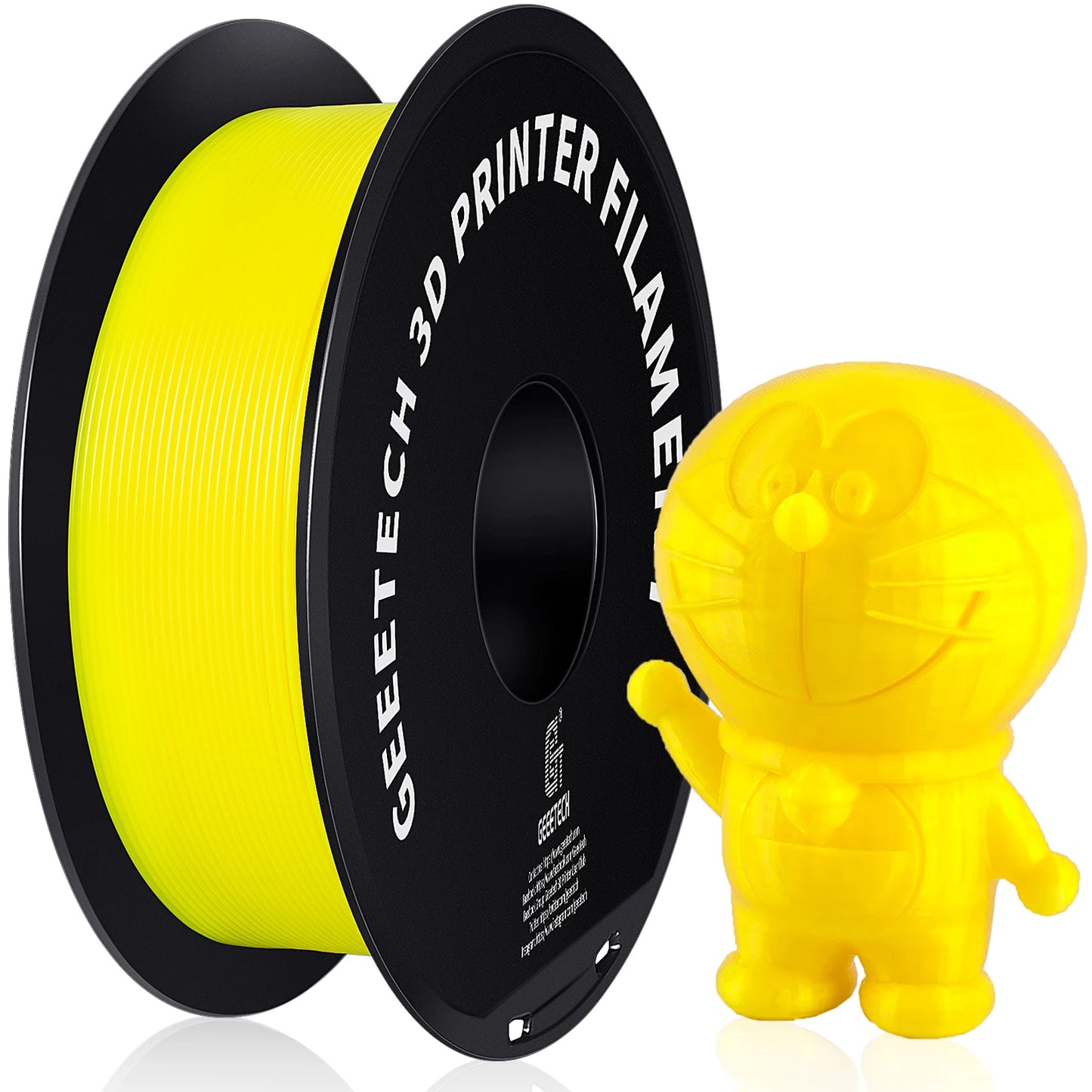 GEEETECH PETG 3D Printer Filament – 1.75mm, 1KG, Vacuum Packaging, Tangle-Free