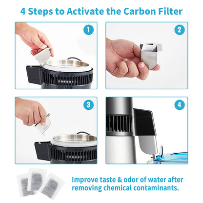 SucceBuy 4L Water Distiller Purifier