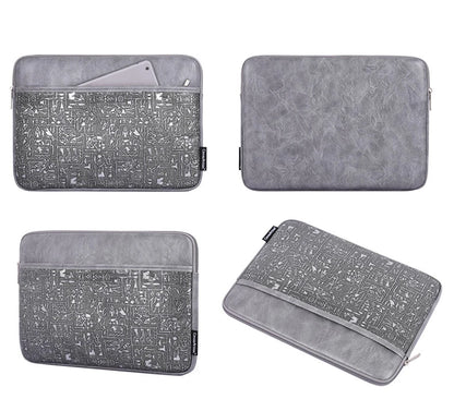 Laptop Sleeve Bag 11–15.6 Inch – Canvas, Zipper, for MacBook, Lenovo, HP, Acer – Multiple Prints
