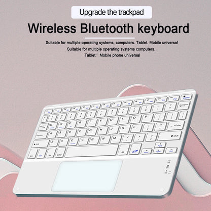 Touchpad Bluetooth Wireless Keyboard – For iPad, iPhone, Android, Windows PC & Laptop