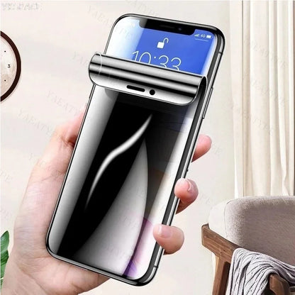 Privacy Hydrogel Film for iPhone | Anti-Spy Screen Protector for iPhone 6-16 Pro Max, X, XR, XS (2pcs)