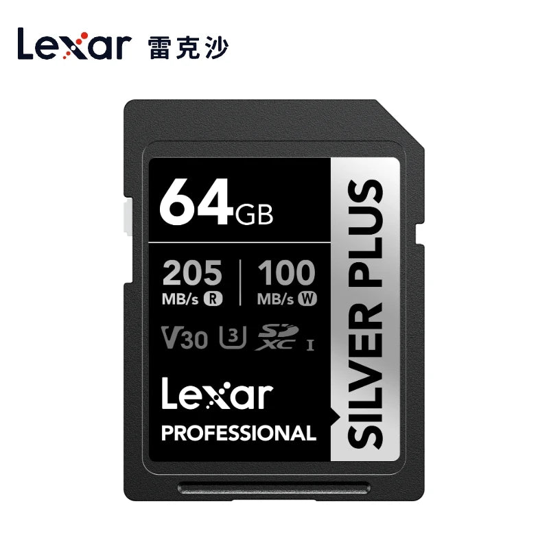 Lexar SD Card UHS-II | V60 / V90 | 4K 8K | 32GB–512GB | SDHC SDXC for Camera