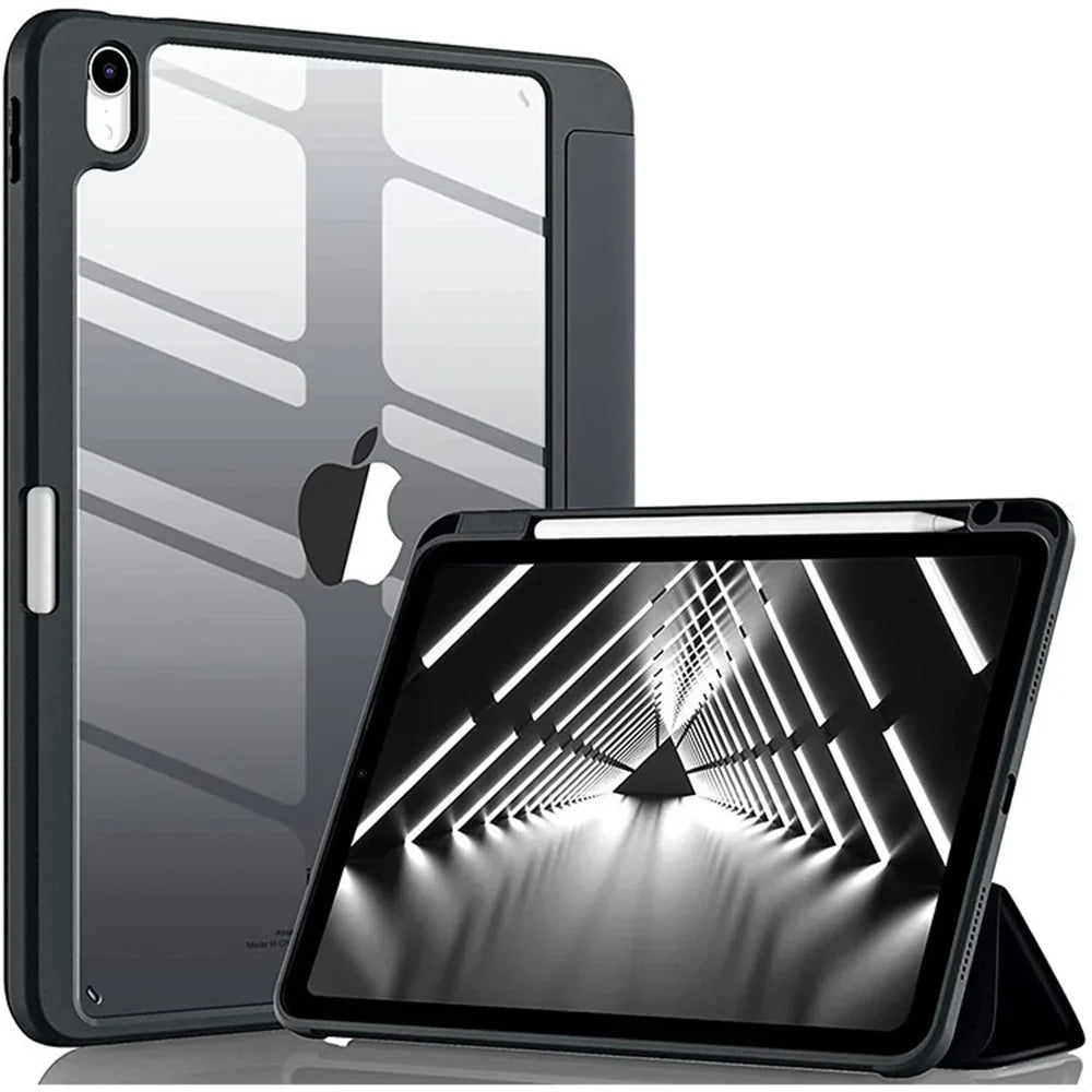 iPad Case with Pencil Slot – iPad 11th 2025, Air 11/13 M3, Pro, Mini 6/7, 10th Gen