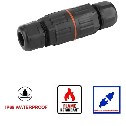 IP68 Waterproof Wire Connector – 2/3 Pin Solder-Free Junction Box