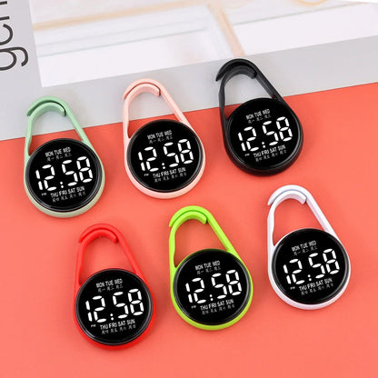 LED Electronic Hanging Pocket Watch | Night Light Digital Display