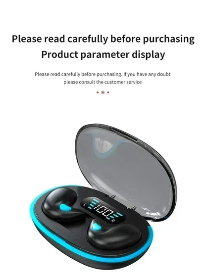 TWS Wireless Earbuds - Noise Reduction Bluetooth Earphones for Sport, Gaming & Sleep