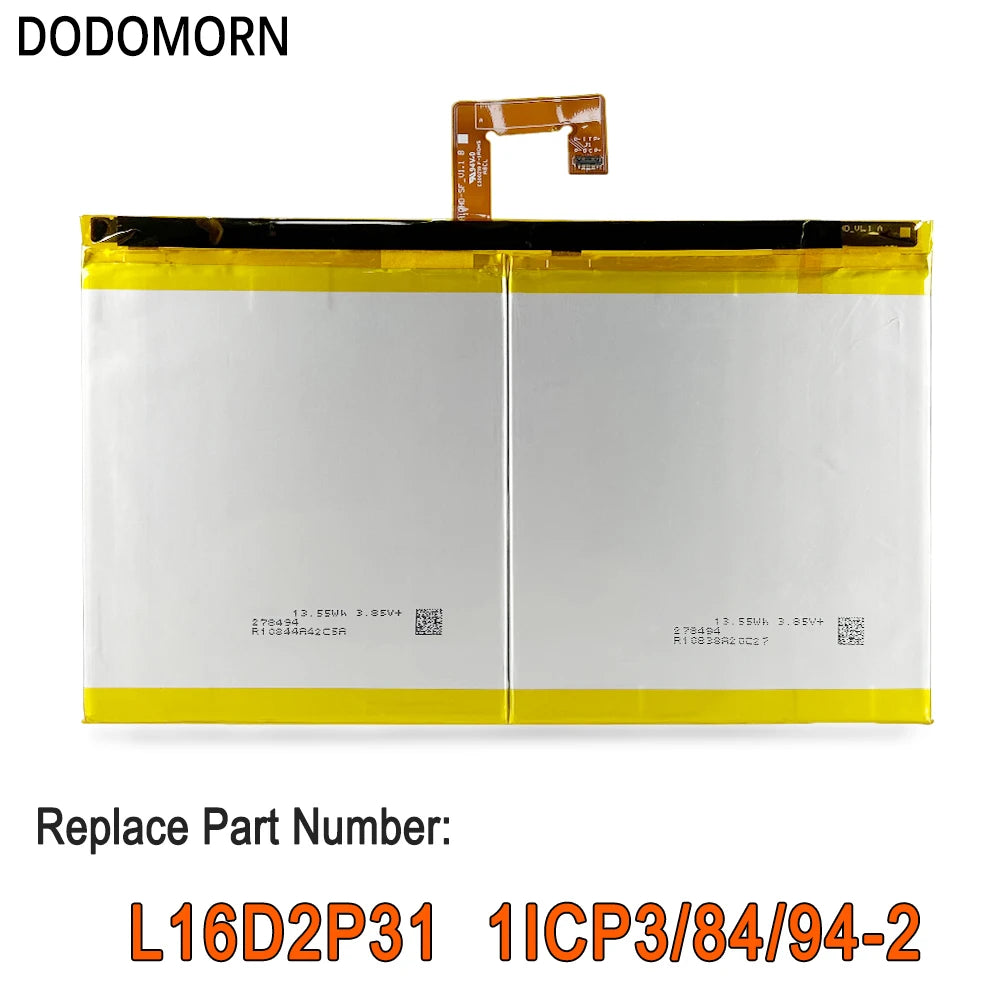 Lenovo Tab4 10 Replacement Battery L16D2P31 — 7000mAh 27Wh, TB-X304/TB-X704/TB-X504