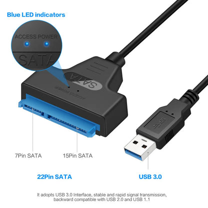 SATA to USB 3.0 Cable – 2.5" HDD & SSD Adapter up to 6 Gbps