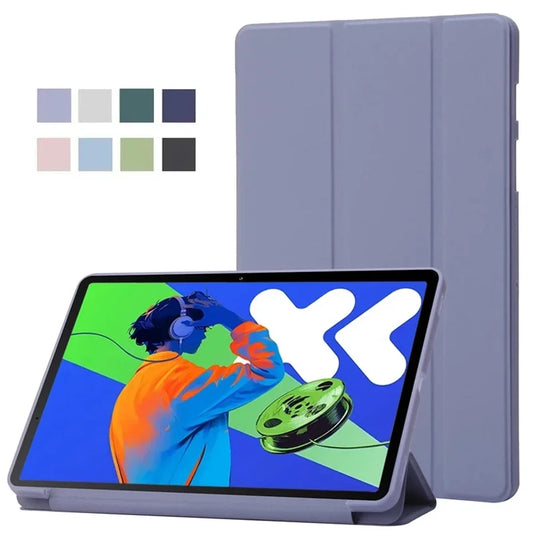 Lenovo Xiaoxin Pad Pro 12.7" Case – Magnetic Folding PU Stand, Soft TPU Back (2023/2025)