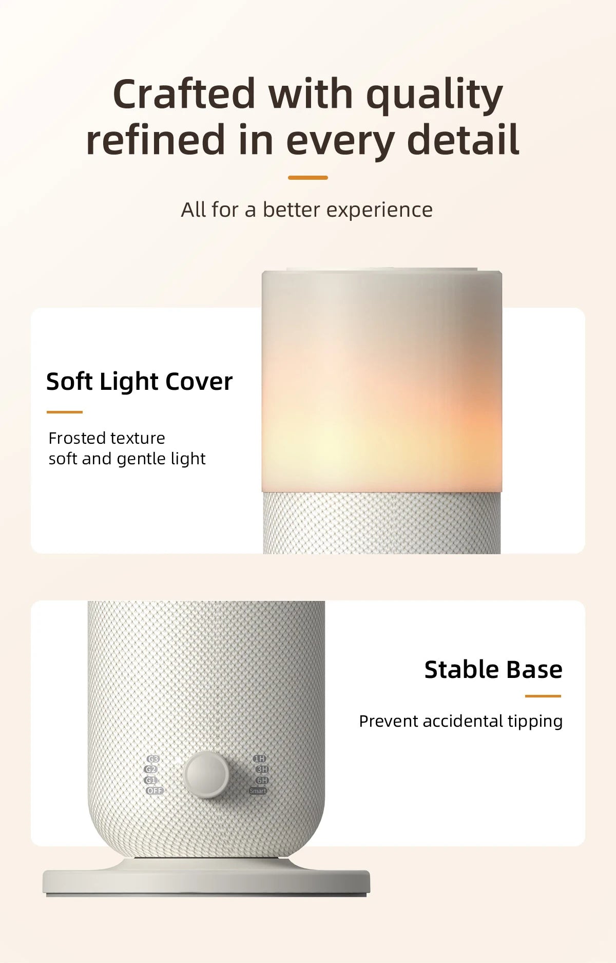 NAMSTE 120ml Tower Scent Diffuser | Bluetooth Control | Electric Fragrance Machine | Home & Hotel | EU Plug