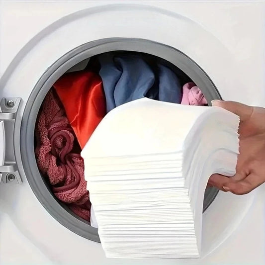 Anti-Dye Laundry Color Catcher Sheets – 30/50/100 Pack