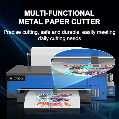 A3 XP600 DTF Printer with Roll Feeder – Direct to Film T-Shirt Printing Machine